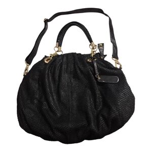 Cynthia Rowley Black Crossbody Tote Purse Handbag